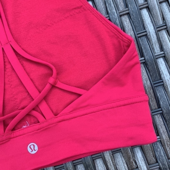 Lululemon Ride & Reflect Bra *lululemon X SoulCycle - Ruby Red - Picture 9 of 16